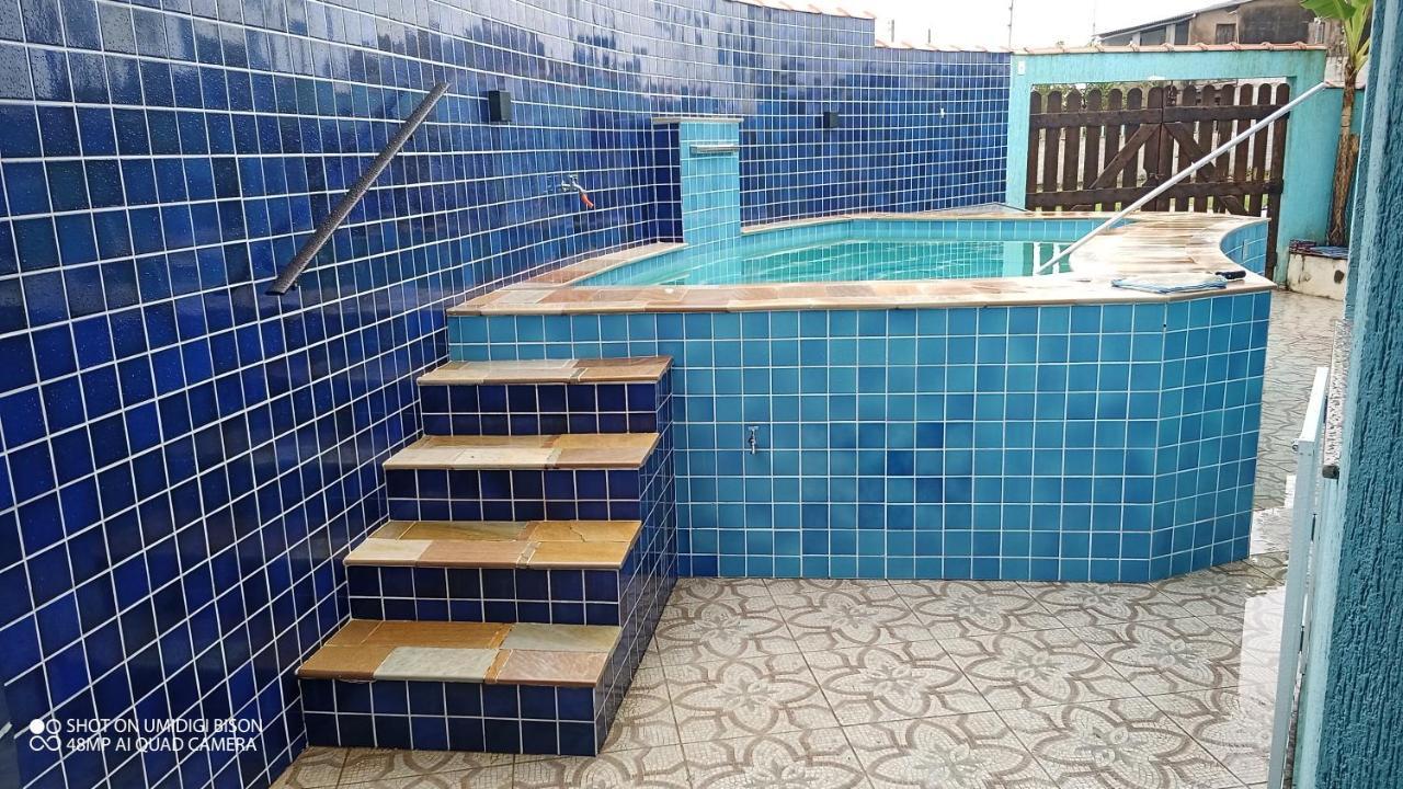 Itanhaém Casa Com Piscina , Churrasqueira, Wi-Fi, Em Rua De Areia A 1Km Da Praia, Bairro Sussegado, Proibido Uso De Som Extremamente Alto Ideal Para Descansar מראה חיצוני תמונה